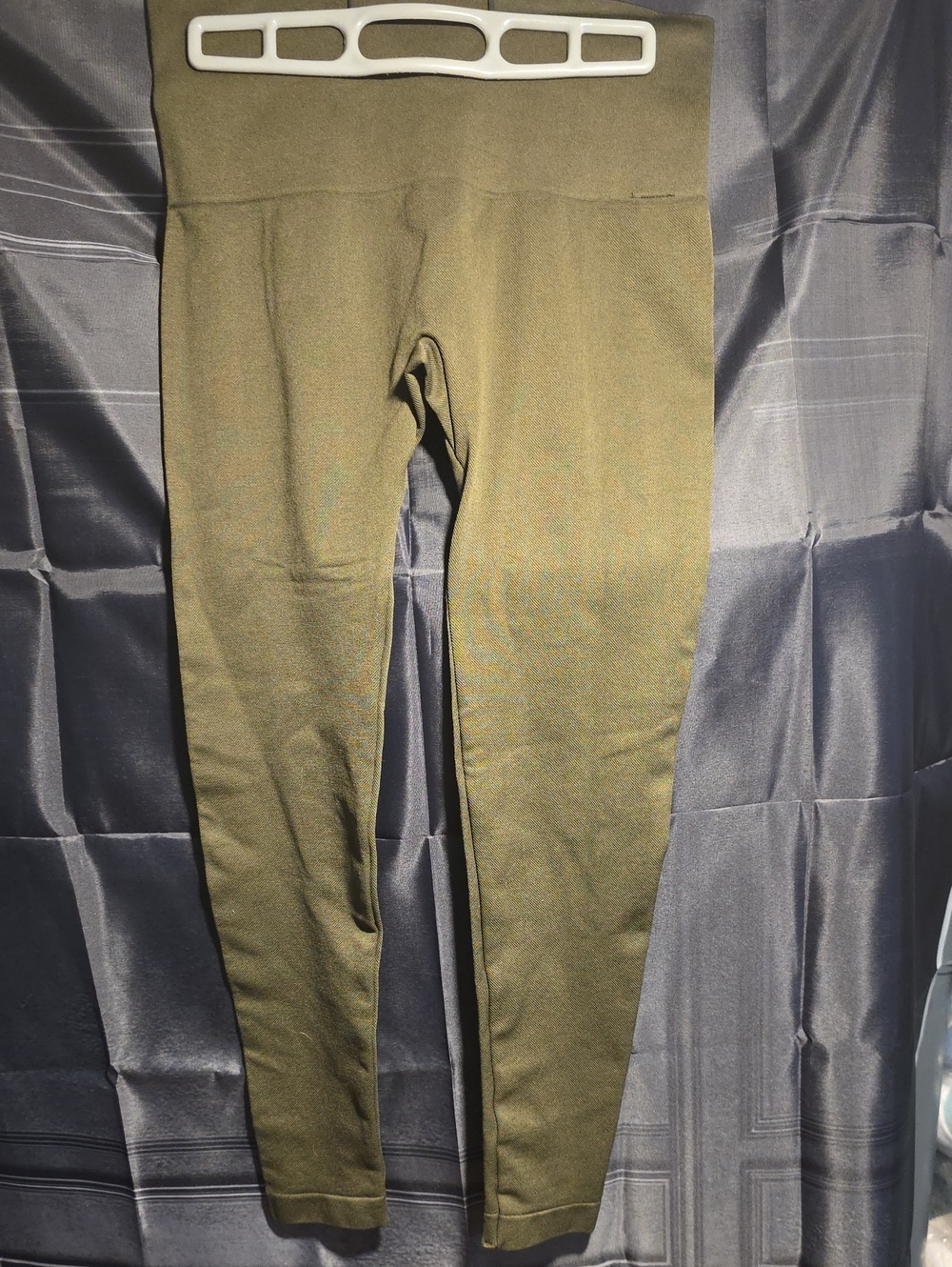 Maurices Olive Leggings with Branded Waistband